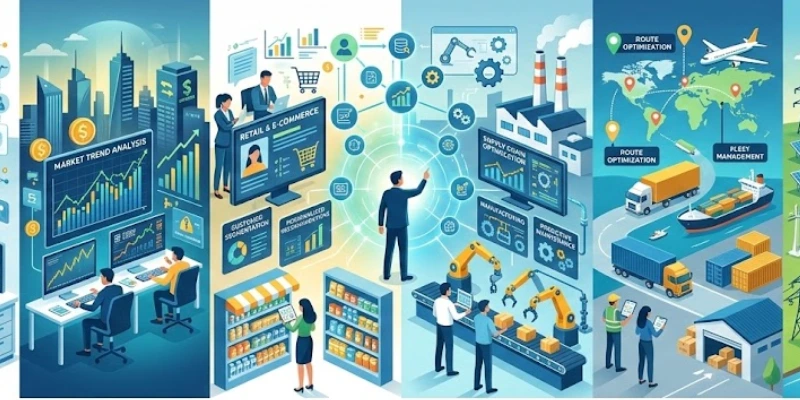 How is data analysis used across different industries?